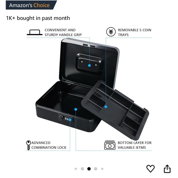 Large Cashbox/Safe - Picture 2 of 4